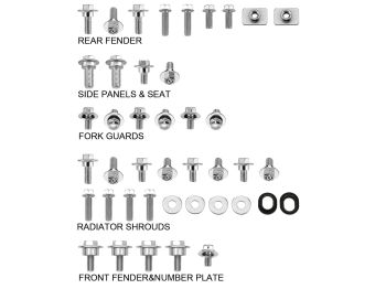 Psychic Body Panel Hardware PackKawasaki