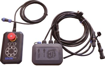 Remote control set: with wiring and relays: for IB snow blower
