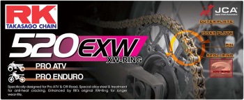 CHAIN RK520EXW 100C
