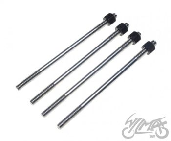 Silindriline tikkpolt koos mutriga Romet (4 tk) Romet