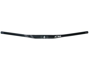 n8tive handlebar AL7075 800x35, 10mm rise, 5° up-, 7° backsweep - black