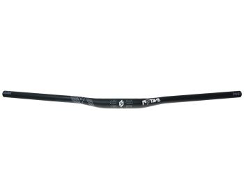 n8tive handlebar AL7075 780x31.8, 10mm rise, 5° up-, 7° backsweep - black