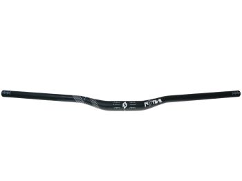 n8tive handlebar AL7075 780x31.8, 20mm rise, 5° up-, 7° backsweep - black