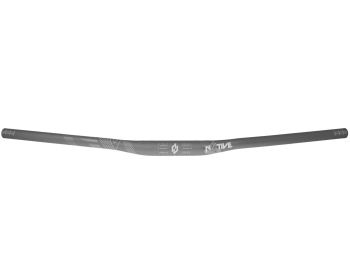 n8tive handlebar AL7075 740x31.8, 10mm rise, 5° up-, 7° backsweep - grey
