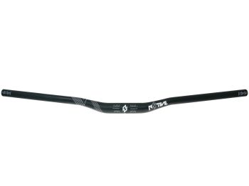 n8tive handlebar AL7075 740x31.8, 20mm rise, 5° up-, 7° backsweep - black