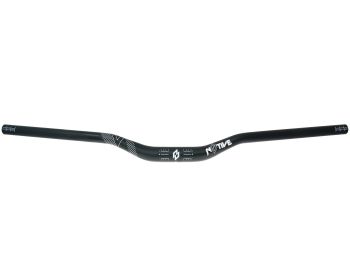 n8tive handlebar AL7075 740x31.8, 30mm rise, 5° up-, 7° backsweep - black