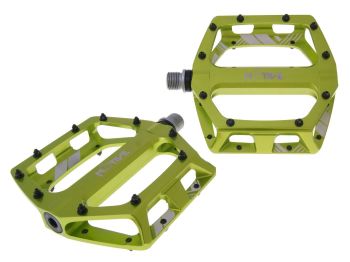 n8tive flat pedal DH 105x110mm - green