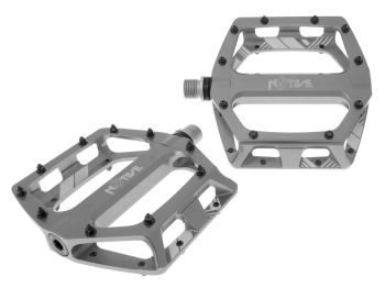 n8tive flat pedal XC 99x100mm - grey