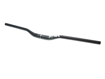 n8tive handlebar AL6061 760x31.8, 25mm rise, 5° up-, 9° backsweep - black