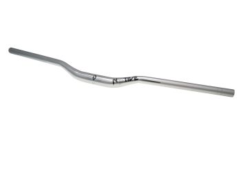 n8tive handlebar AL6061 760x31.8, 25mm rise, 5° up-, 9° backsweep - grey