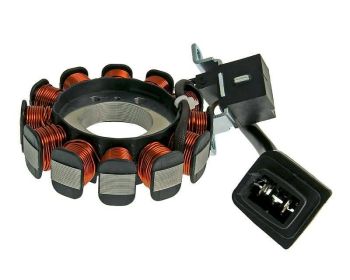 alternator stator for Piaggio 4-stroke (2-valve engine)