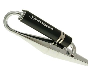 exhaust Tecnigas Next-R chrome for Piaggio