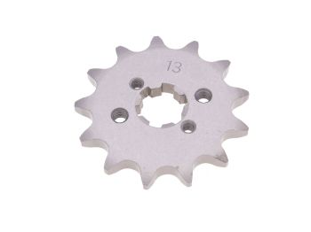 front sprocket 420 - 13 teeth for Derbi Senda GPR, Aprilia RS RX SX, Gilera RCR, SMT (D50B0) = IP38030-13
