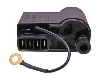 CDI unit w/ ignition coil for Minarelli AM6, Derbi Senda (Ducati, Kokusan ignition)
