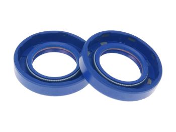 crankshaft oil seal kit Polini FKM/PTFE for Derbi D50B0, EBE, EBS