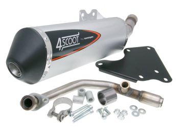 exhaust Tecnigas 4SCOOT for Suzuki Burgman 125i 2007-