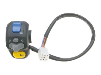 left-hand switch assy indicator, high / low beam, horn for Rieju RR 50 (-2000), MH RYZ