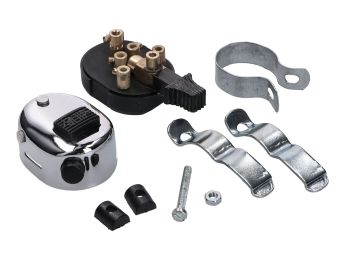 light, direction indicator, horn switch unit chromed - universal = IP44177