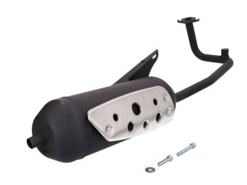 exhaust Tecnigas Silent Pro for GY6 50cc 4-stroke China Classic Euro1- Euro4