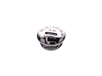 gear cover screw plug chrome style plastics for Simson S51, S53, S70, S83, SR50, SR80, Schwalbe KR51/2