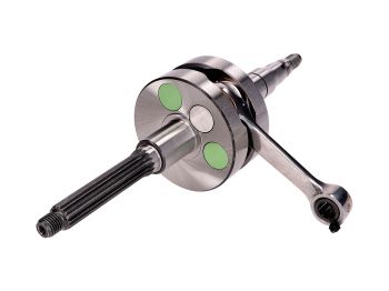 crankshaft Carenzi Evolution Minarelli vertical PP=10mmfor Adly PT50, Aprilia Amico, MBK Booster, Yamaha BWs