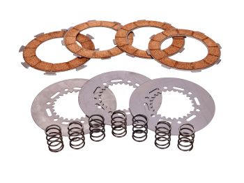 clutch disc set CIF reinforced for Vespa Cosa 1-2, Rally 180, 200, T5 125, PE 200