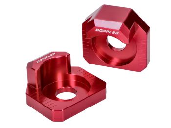 chain tensioner Doppler red for Rieju MRT, MRX, SMX, Tango, RS3 -17
