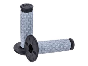 handlebar rubber grip set ProTaper Tri Density Pillow Top Grips black grey black