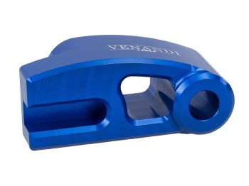 spacer Venandi CNC, rear brake plate stopper, blue for Simson