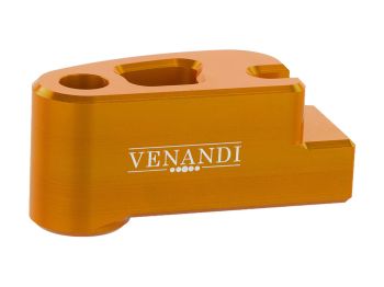 spacer Venandi CNC, rear brake plate stopper, golden for Simson