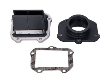 reed block w/ intake manifold Italkit 40mm plug flange for Aprilia RS 125 2-stroke LC (122, 123 ROTAX engine)