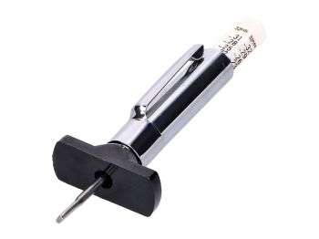 tyre tread gauge 1-25mm Silverline