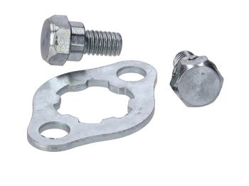 Locking plate and bolt front sprocket for Honda MB8, NT, MT8, MTX, MT