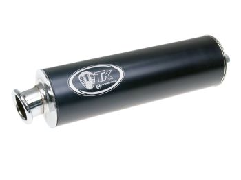 exhaust Turbo Kit Carreras 80 chrome for Minarelli AM