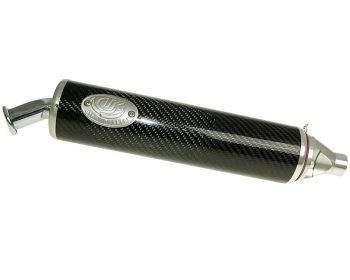 exhaust Turbo Kit Bajo RQ chrome for Beta RK6 50 (Beta engine)