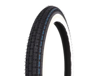 tire Kenda K252 2.25-16 31L TT whitewall / white sidewall