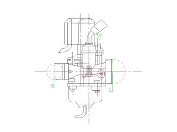 carburetor for Minarelli, CPI, Keeway, Generic, QJ 1E40QMB