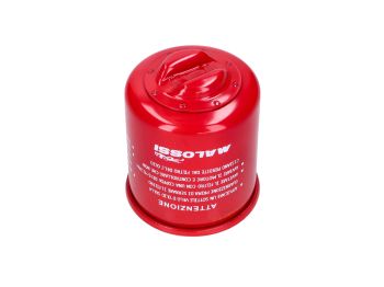 oil filter Malossi Red Chilli for Piaggio Leader, Quasar, Vespa ET4, LX, LXV, S, Primavera, Sprint, GTS 125-300cc 4-stroke AC, LC Euro2, Euro3, Euro4