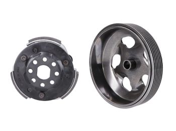 clutch w/ clutch bell Malossi Delta Clutch 134mm for Vespa GTS, GTS Super 125ie, 150ie Euro4, Euro5 2016-