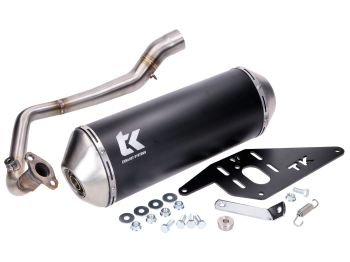 exhaust Turbo Kit for SYM Jet 14, SR 125cc 4-stroke LC EFI 2017-