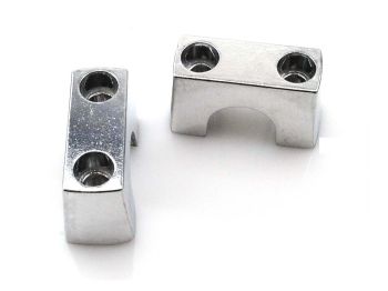 Handlebar clamps metal 22mm 30mm hole spacing for Puch, Maxi