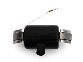 Ignition coil Goebel 6V Black 54mm 76mm 17mm for Zündapp Bergsteiger M 25, 50, ZD 20, 40, C 50 Super, Sport, GTS Super Combinette, Sport R