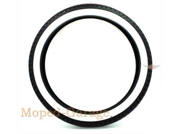 Tires Mitas Reinforced 2 1/4 x 16 for Zündapp, Kreidler, Hercules, Puch, Moped, Moped, Mokick
