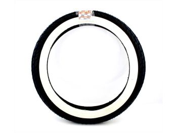 Tires Kenda Nylon Whitewall 2,75 x 17 41P for Kreidler Florett Eiertank RS, RM, TM, RMC, LF, LH, Super 4, Hercules MK, K, KX, Ultra, Zündapp KS, CS, GTS, C