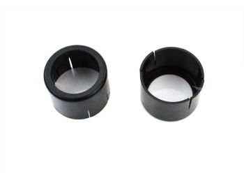 Front fork protective caps plastic black for Kreidler, Flory, MF 23, 22, 32, 30, 34