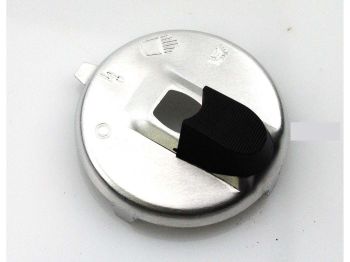 Ignition lock cover aluminum silver for Simson, Duo 4/1, 4/2, KR 51/1, 51/2, SR4-2, SR4-3, SR4-4