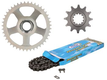 chain kit AFAM 12/43 teeth for Aprilia RS50 93-98 (6-speed)