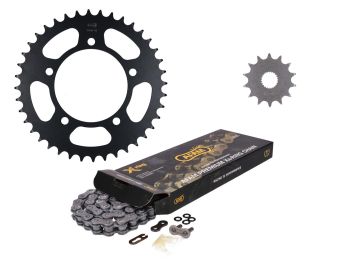 chain kit AFAM 17/40 teeth for Aprilia RS125 06-10