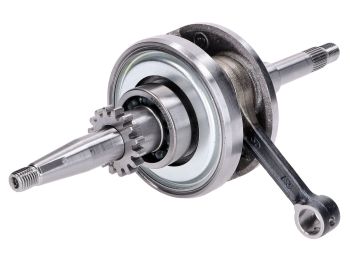 crankshaft Naraku heavy duty with 16 tooth oil pump driven sprocket for 139QMB/QMA