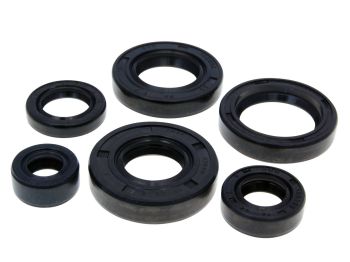 engine oil seal set Naraku for Minarelli AM, Generic, KSR-Moto, Keeway, Motobi, Ride, CPI, 1E40MA, 1E40MB